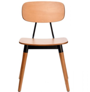 Modern design Plywood Seat Cafe Restaurant Dining Chair