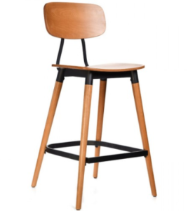 Modern design Plywood Seat Bar Cafe Barstool chair