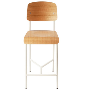 Replica Jean Prouve Standard bar stool(Plywood)