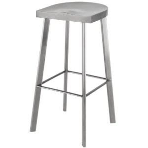 Brush stainless steel bar stool for wholesale