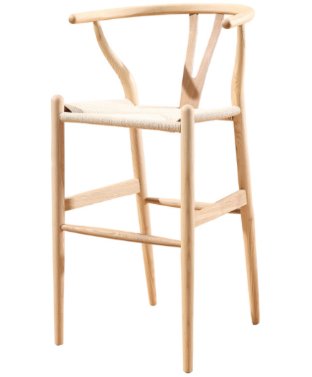 Hans Wegner style wishbone bar chair