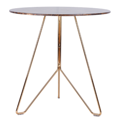 Modern design metal wire round dining table