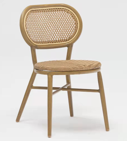 Garden chair aluminum frame rattan chair