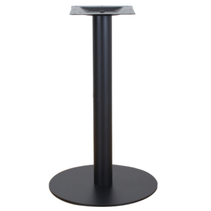 Contract furniture black metal iron bistro dining table base