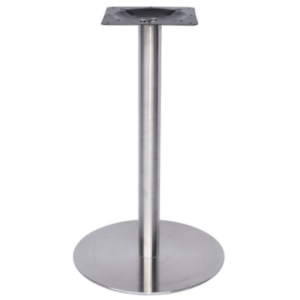 Foshan manufacturer brushed stainless steel round table base