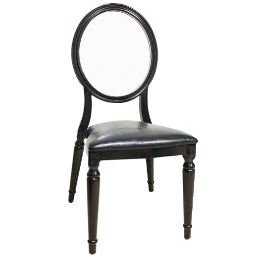Modern design black metal legs green velvet dining chair