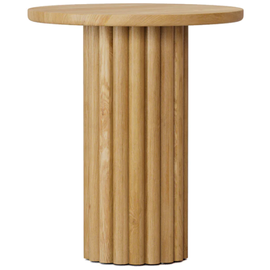 Modern event hire bar furniture natural wooden round cocktail tables wooden party tables