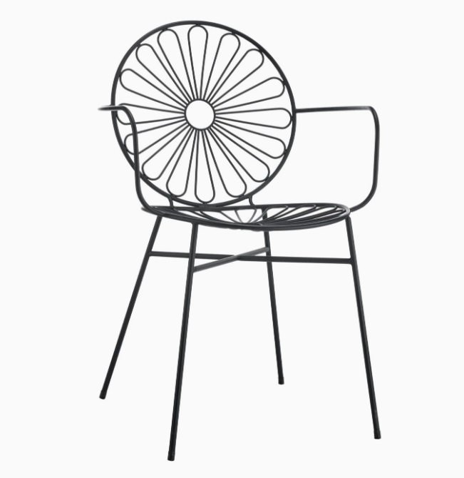 Wholesale Restaurant Wicker Furniture Outdoor Patio Cafe Rattan Aluminum Dining Chairs