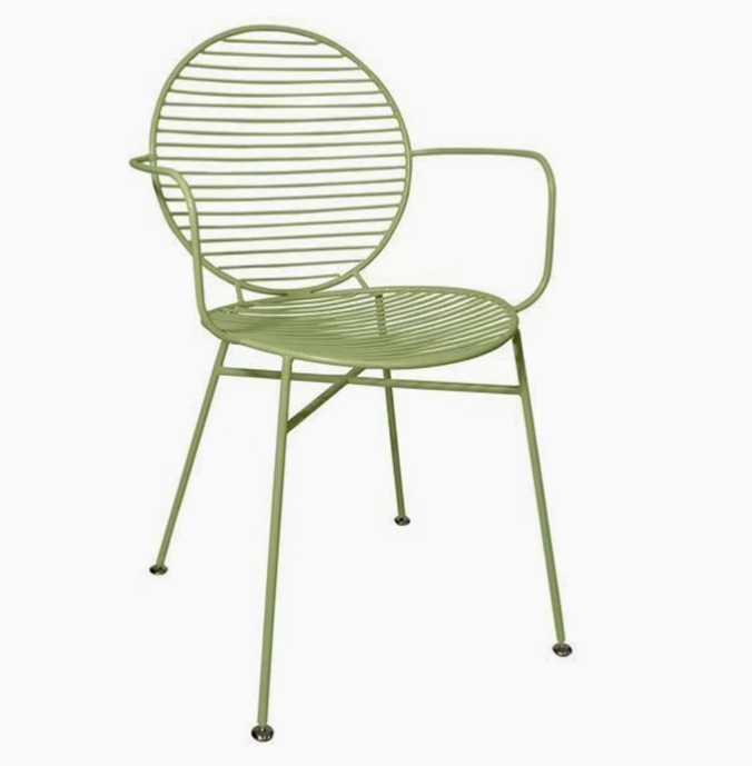 Wholesale Restaurant Wicker Furniture Outdoor Patio Cafe Rattan Aluminum Dining Chairs