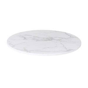 Waterproof Durable Resin Restaurant Table Top Marble pattern cafe bistro table top