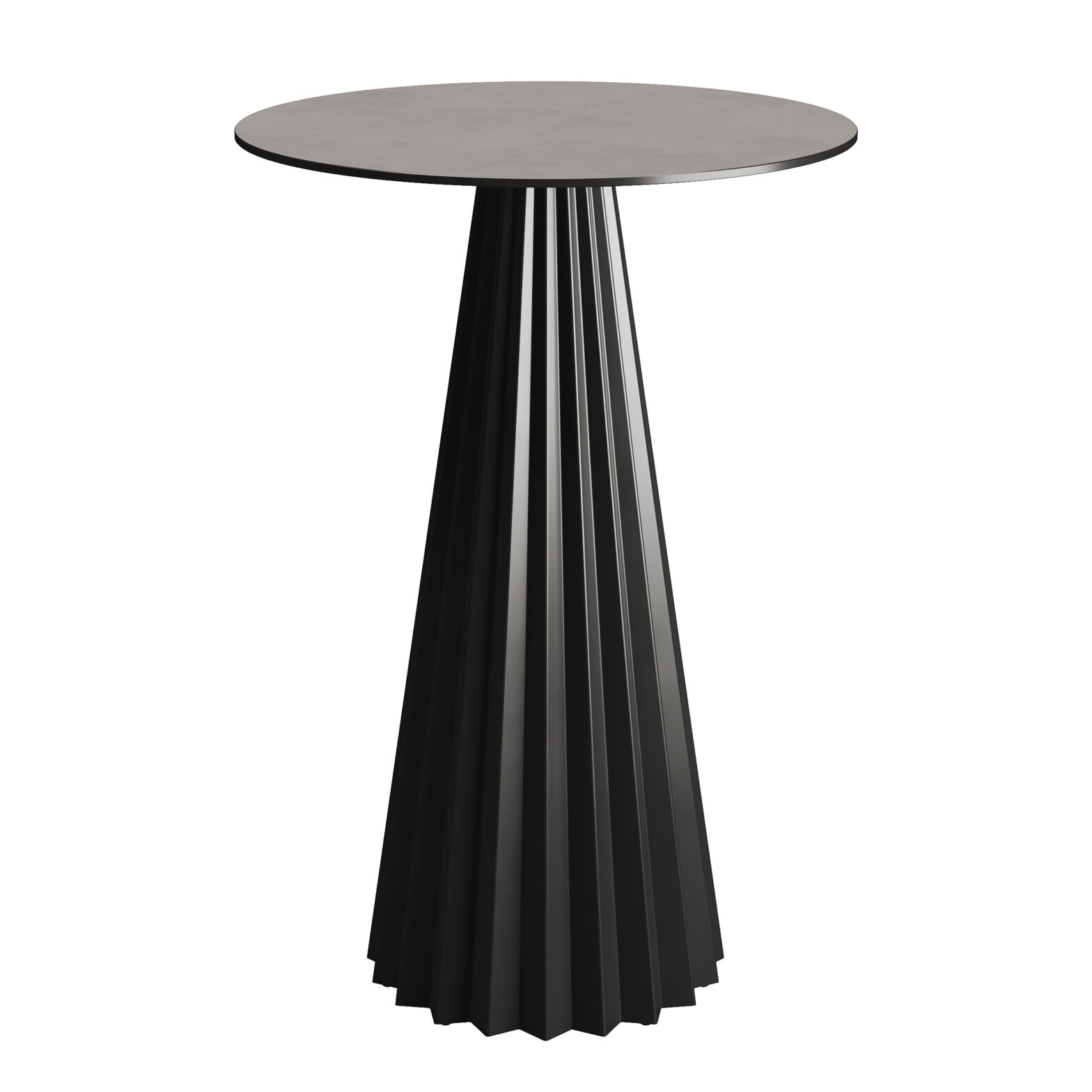 Terrazzo top with white metal wire base round coffee table